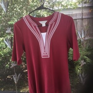 Christopher & Banks short sleeve top size S